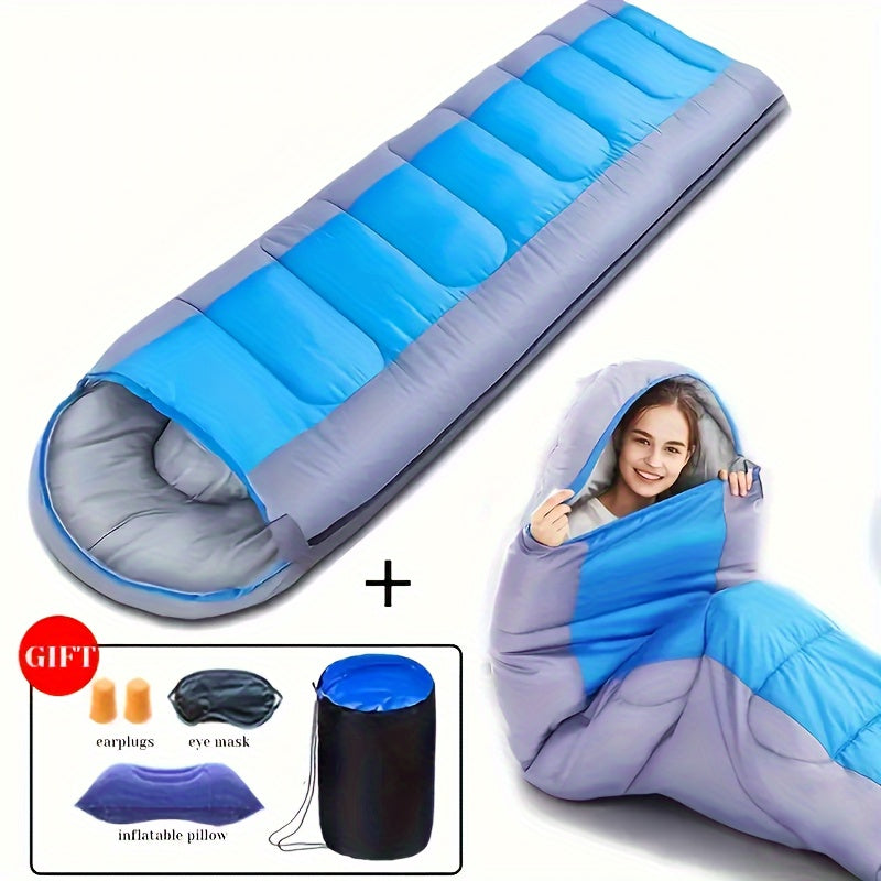 Sleeping Bag Winter Hooded with Accessories