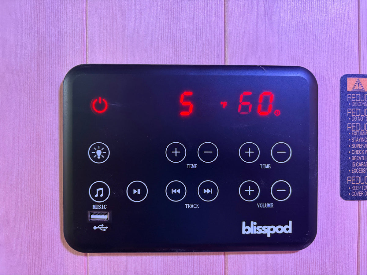 Blisspod Milano 2-Person Full-Spectrum Sauna