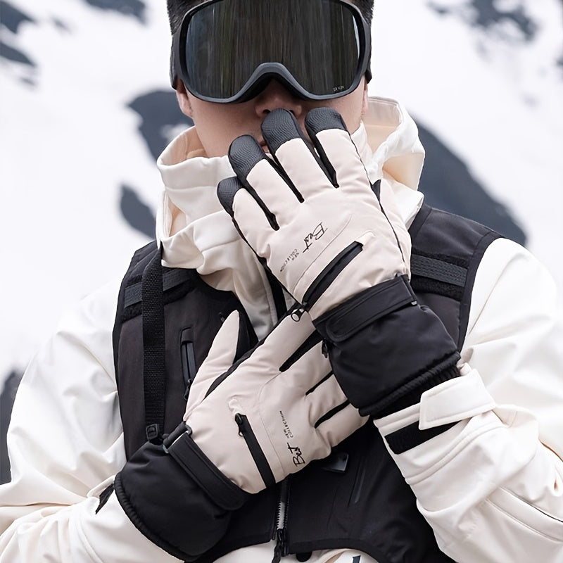 Men’s Touchscreen Ski Gloves