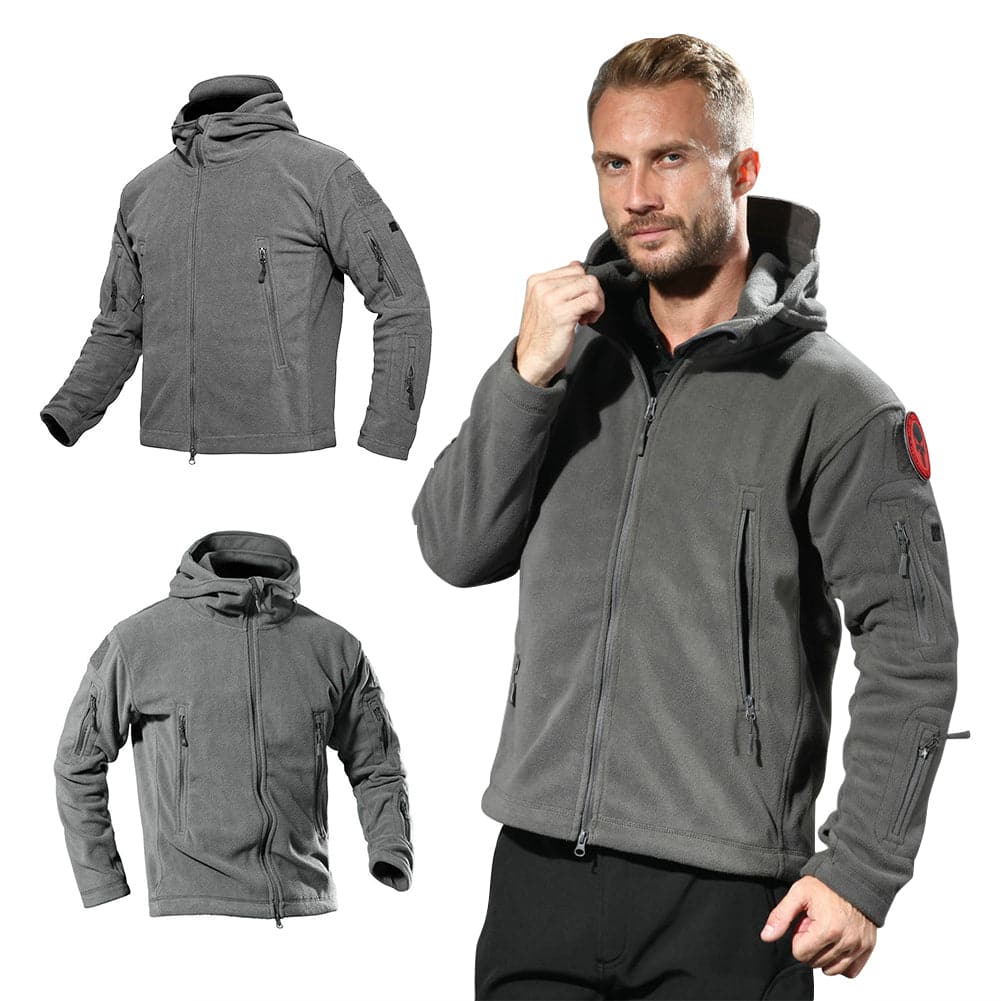 ANTARCTICA Hooded Tactical Fleece Jacket