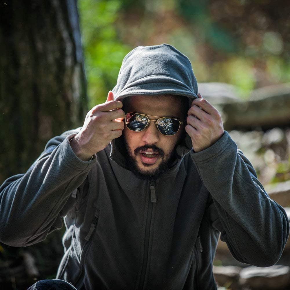 ANTARCTICA Hooded Tactical Fleece Jacket