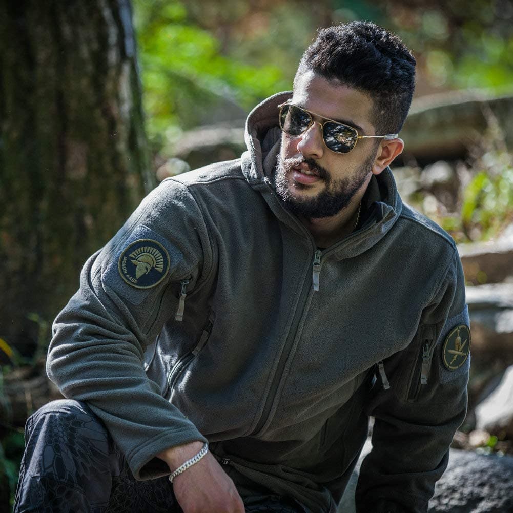 ANTARCTICA Hooded Tactical Fleece Jacket