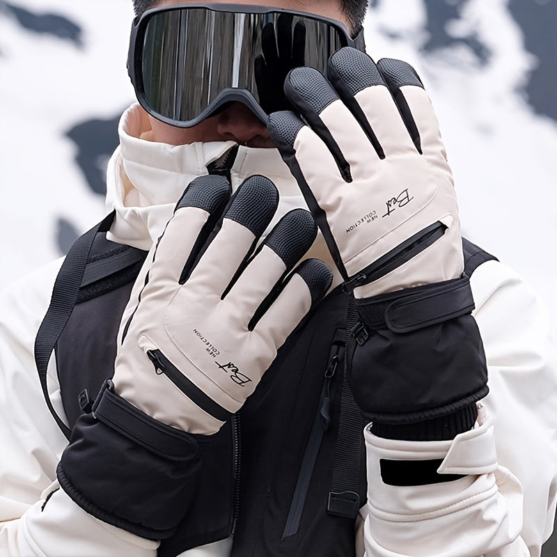 Men’s Touchscreen Ski Gloves