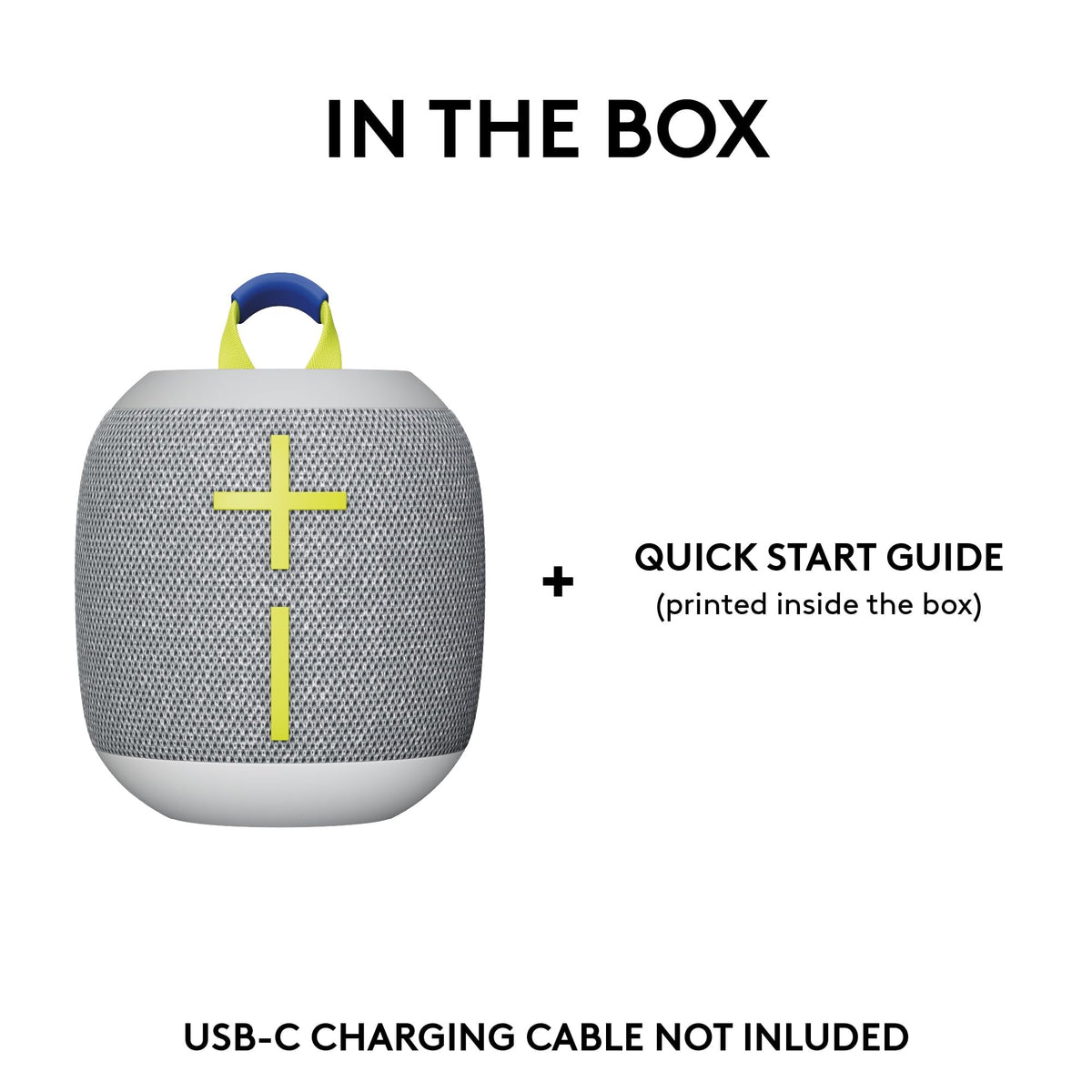 Ultimate Ears WONDERBOOM 4 Portable Bluetooth Speaker – Gray