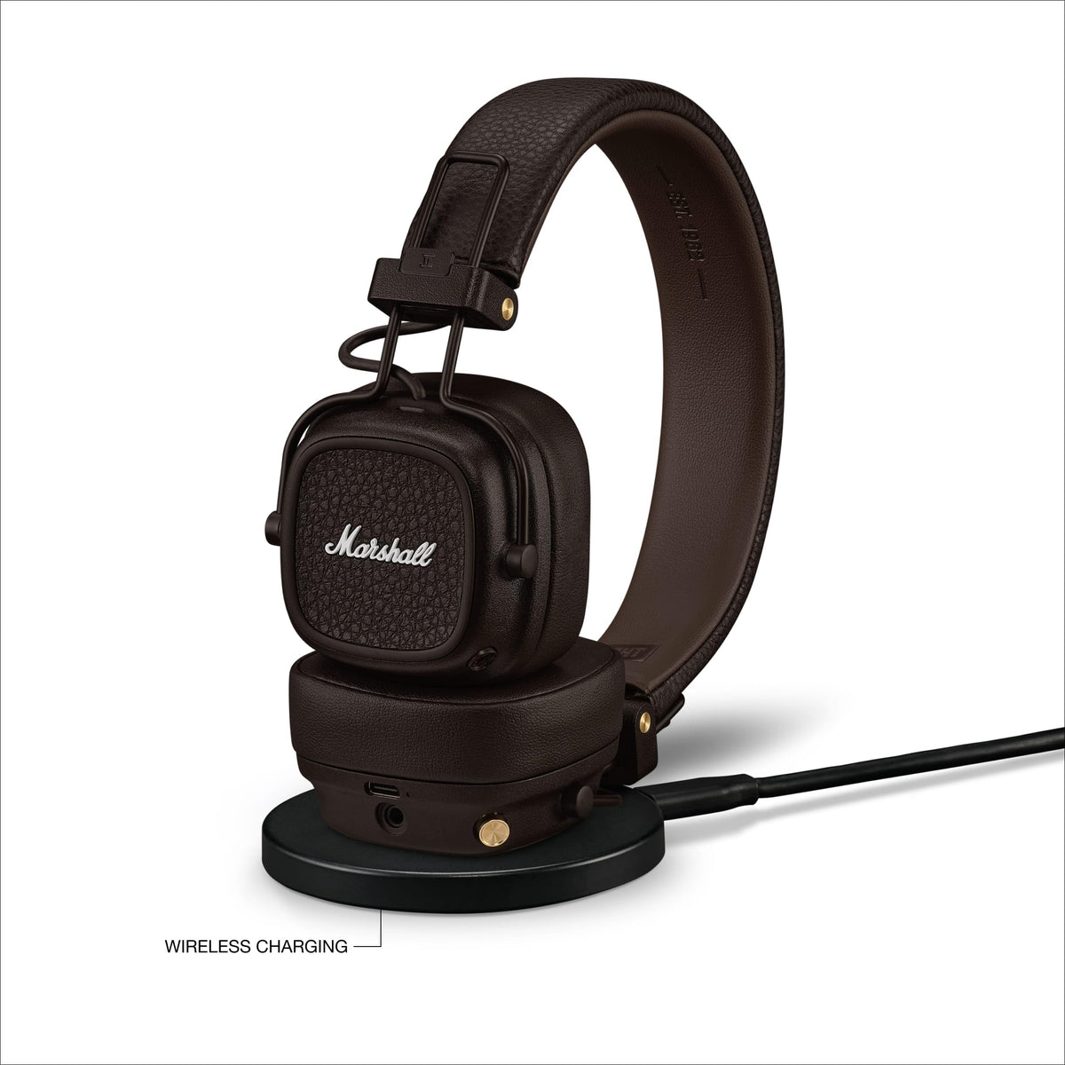 Marshall Major V Wireless On-Ear Headphones – Brown