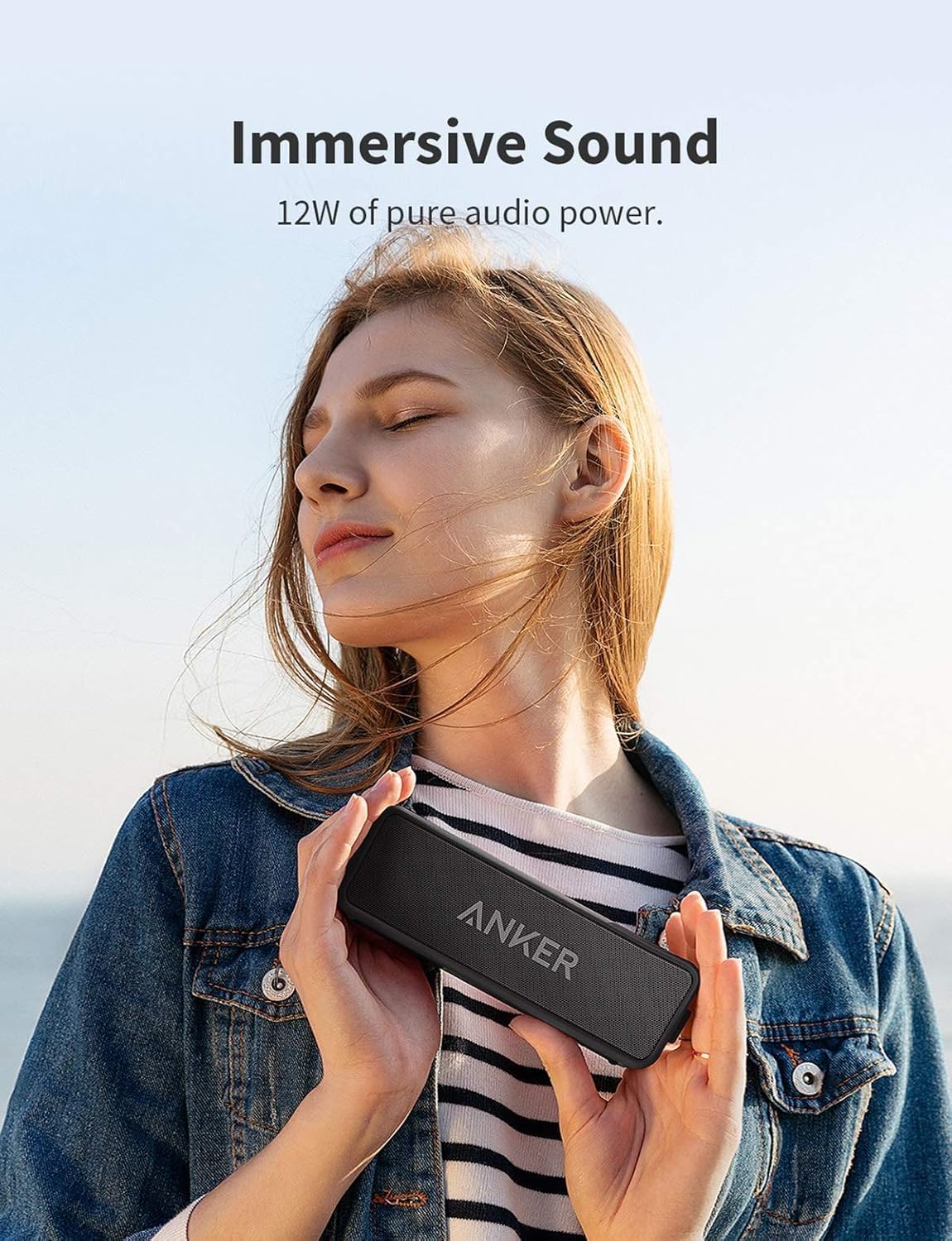 Anker Soundcore 2 Portable Bluetooth Speaker – Black