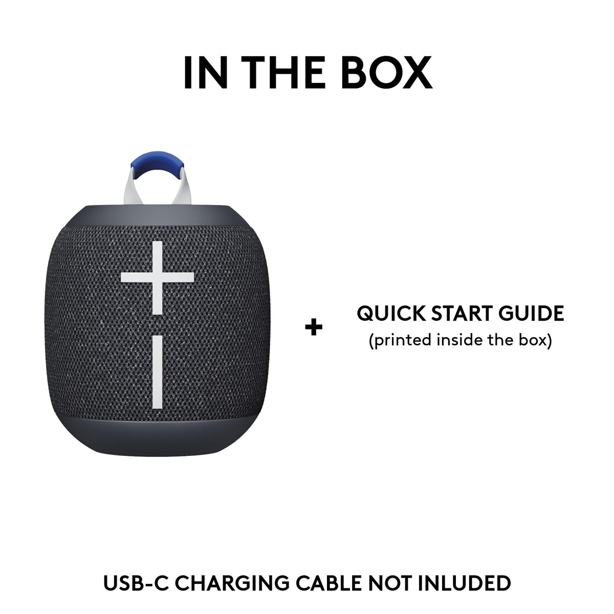 Ultimate Ears WONDERBOOM 4 Portable Bluetooth Speaker – Black