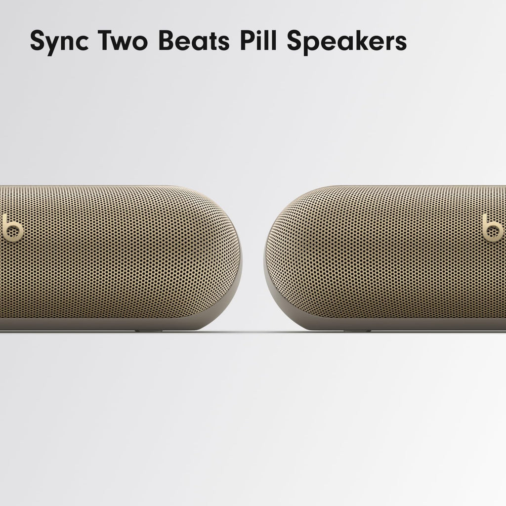 Beats Pill Portable Bluetooth Speaker – Champagne Gold