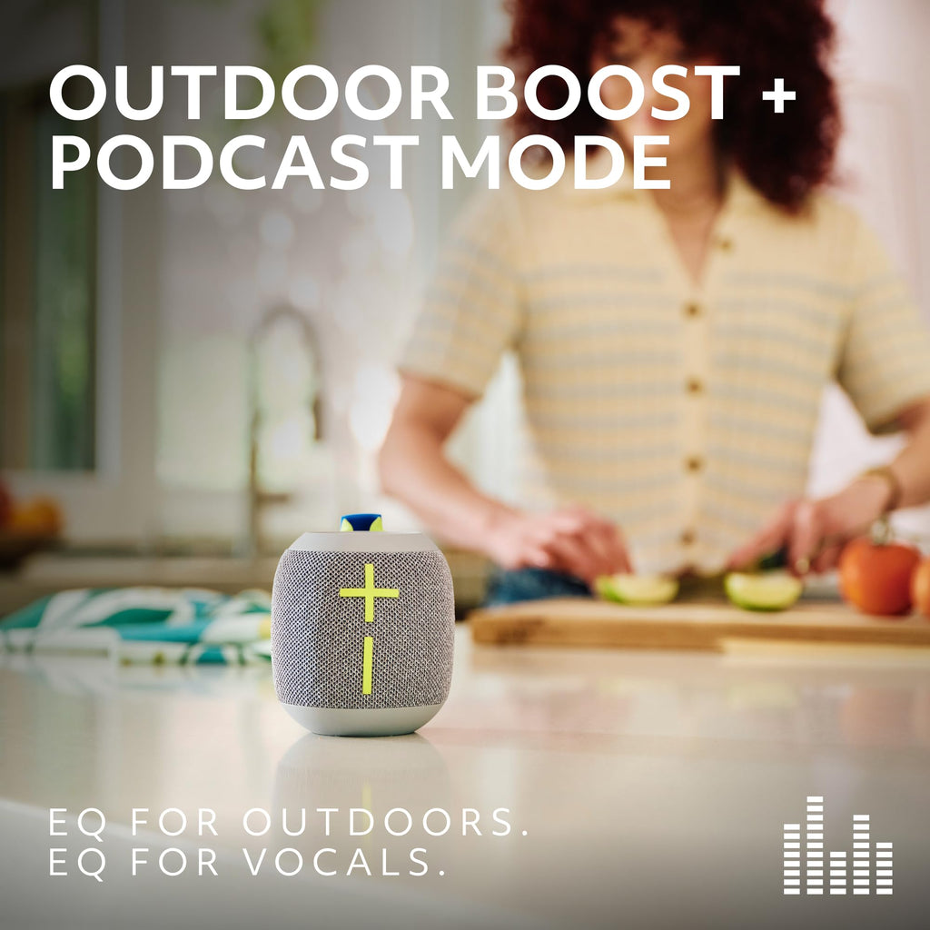 Ultimate Ears WONDERBOOM 4 Portable Bluetooth Speaker – Blue