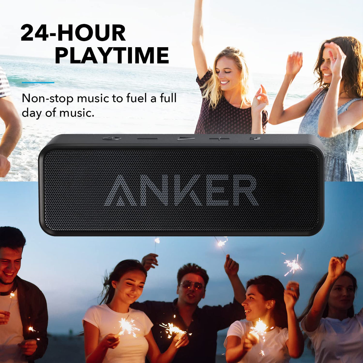 Anker Soundcore A3102 Portable Bluetooth Speaker – Black