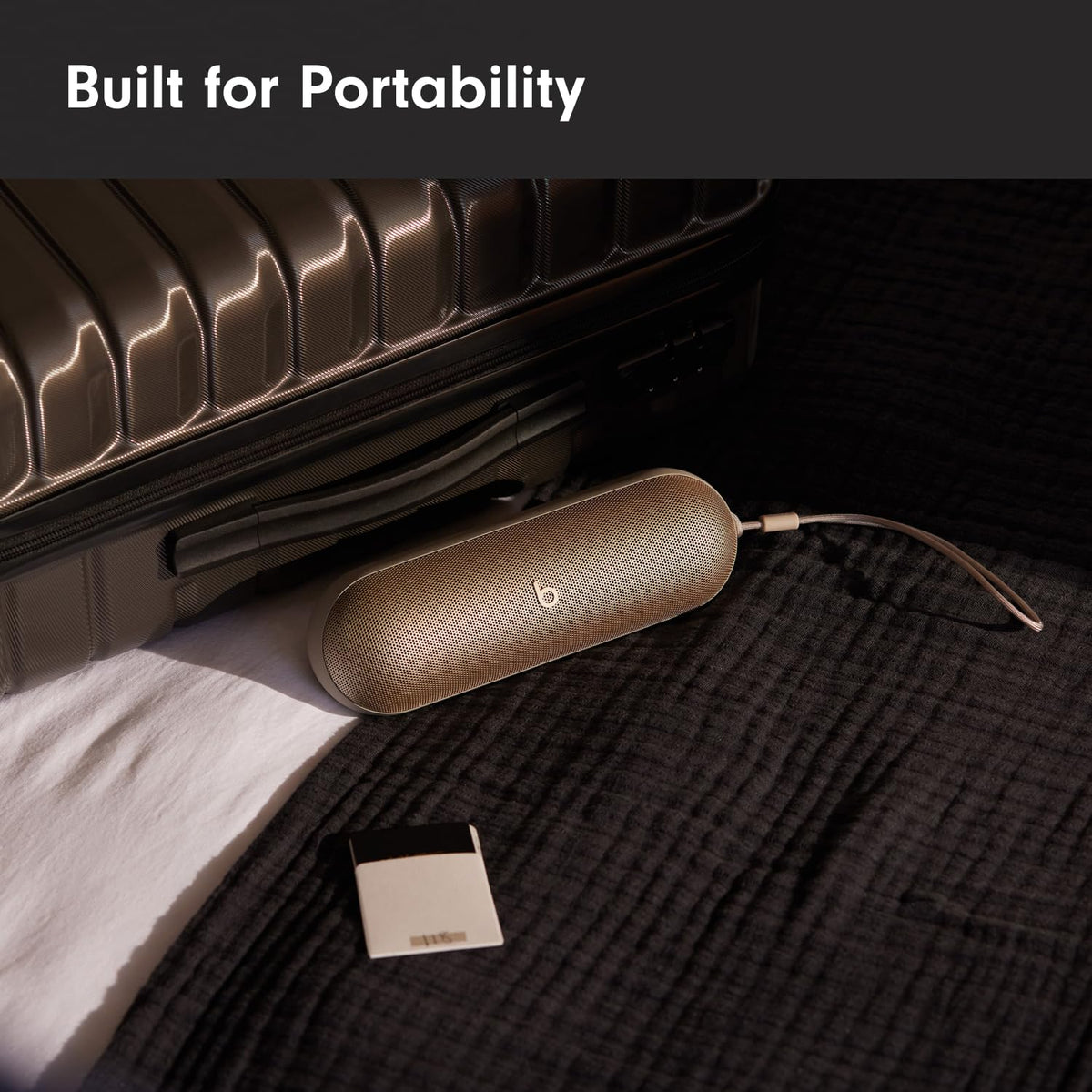 Beats Pill Portable Bluetooth Speaker – Champagne Gold