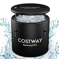 79-Gallon Cold Plunge Tub with Cover – Black