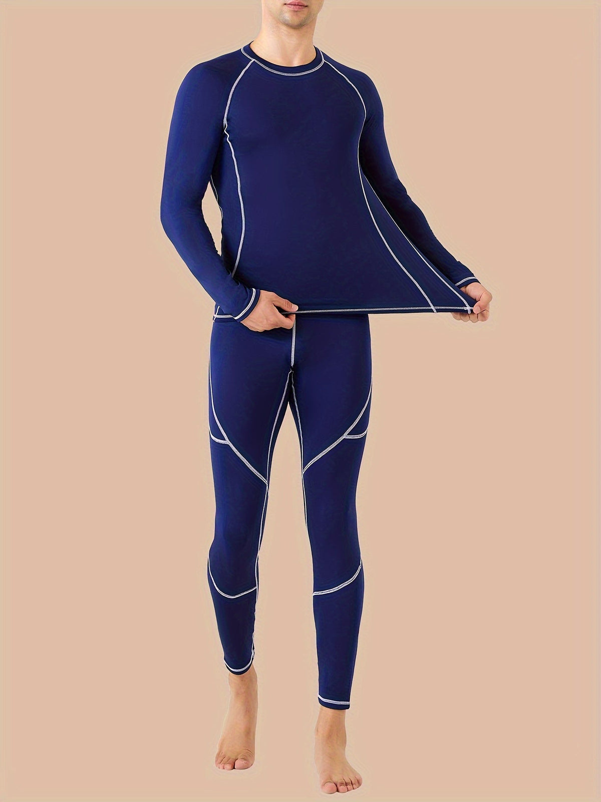 Men’s Fleece-Lined Thermal Base Layer Set