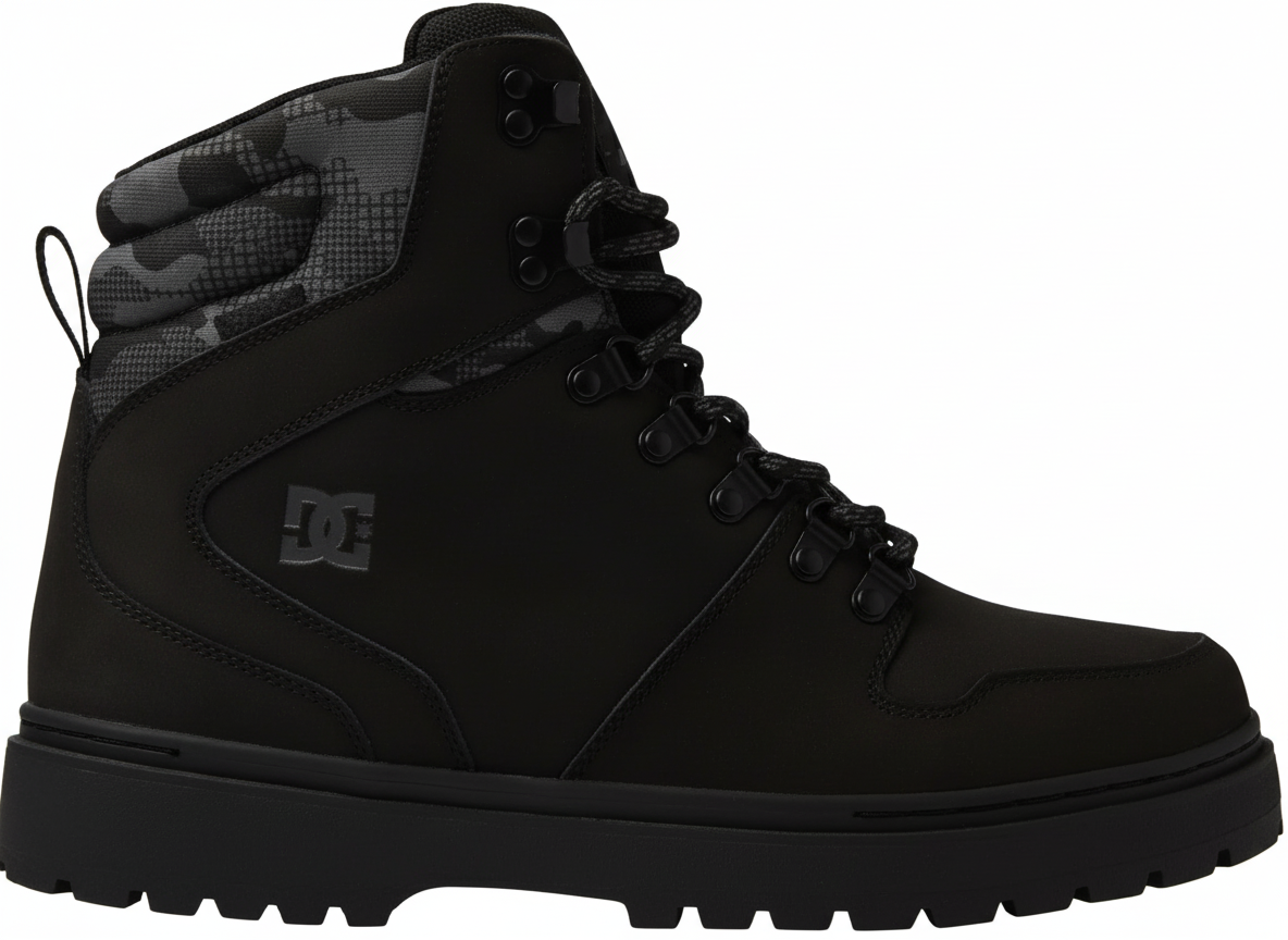 DC Shoes 'Peary TR' Winter Boots - Black/Camo