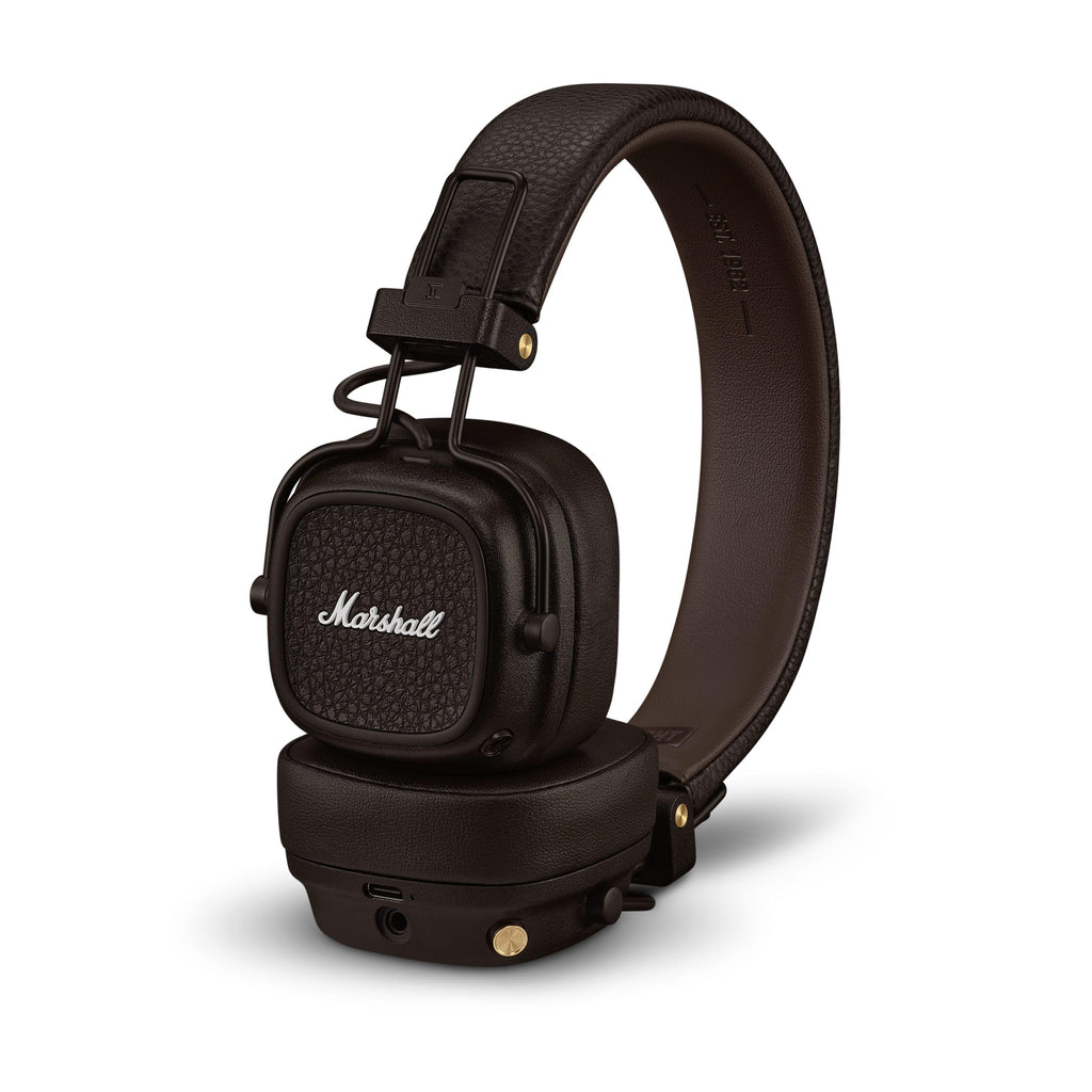 Marshall Major V Wireless On-Ear Headphones – Brown