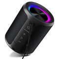 DUDGSIS X2 Portable Bluetooth Speaker with RGB Lights – Black