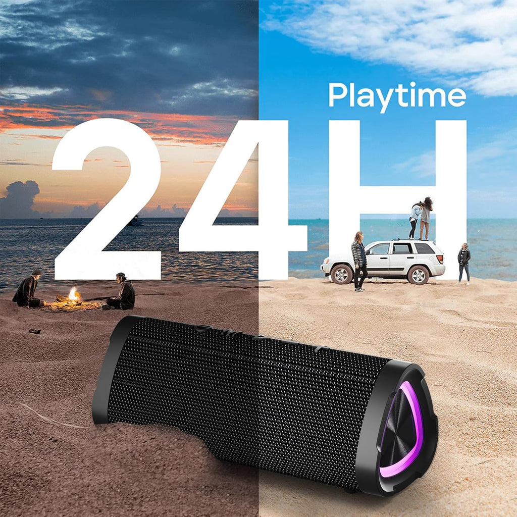 Vanzon V40 Portable Bluetooth Speaker – Black