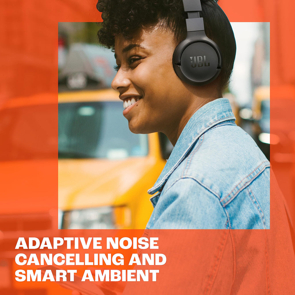 JBL Tune 670NC Wireless Noise-Cancelling Headphones – Black