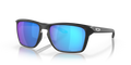 Oakley 'Sylas' Sunglasses - Matte Black / Prizm Sapphire Irid Polarized