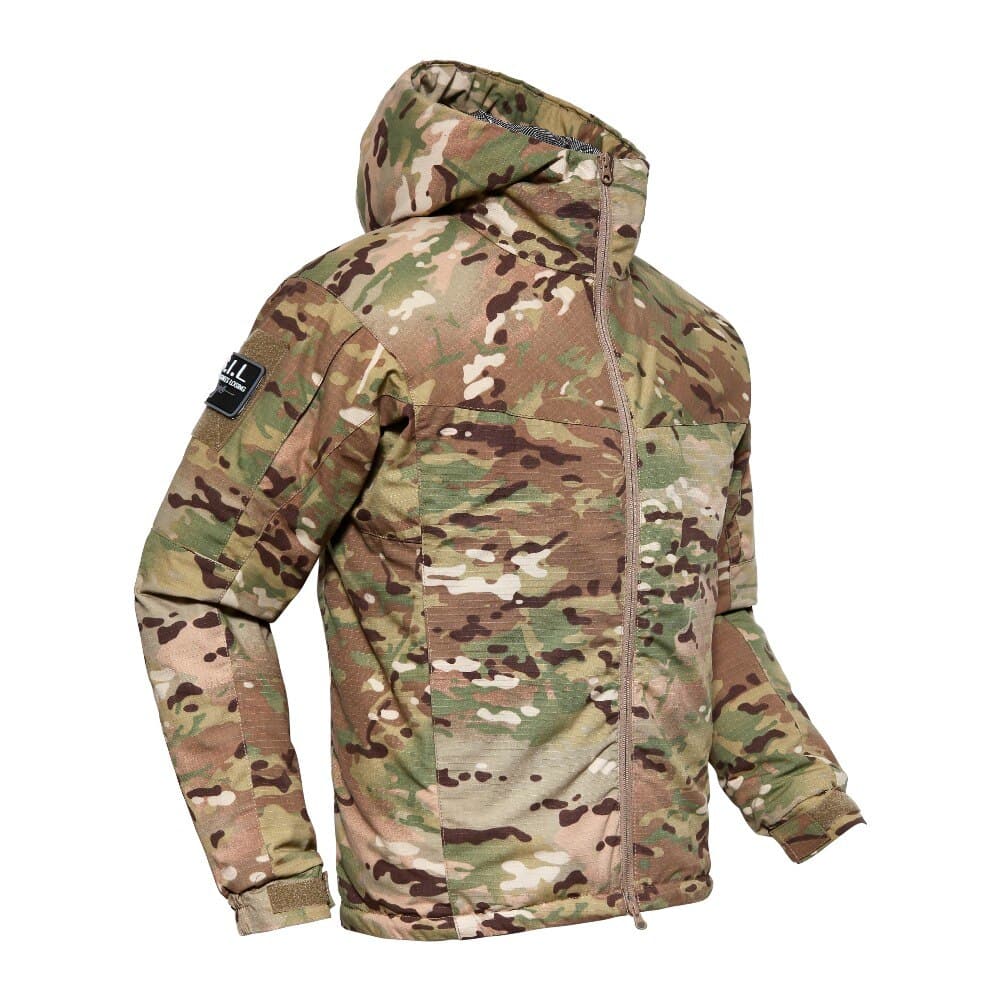Tactical Camo Windbreaker Jacket