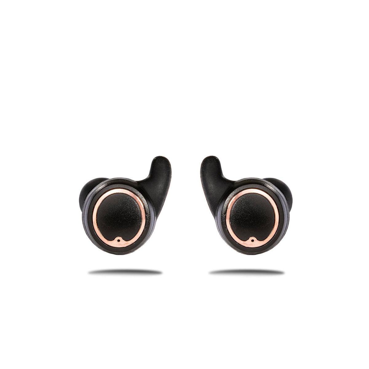 Friendie AIR Active 2.0 Wireless Sport Earbuds – Matte Black & Rose Gold