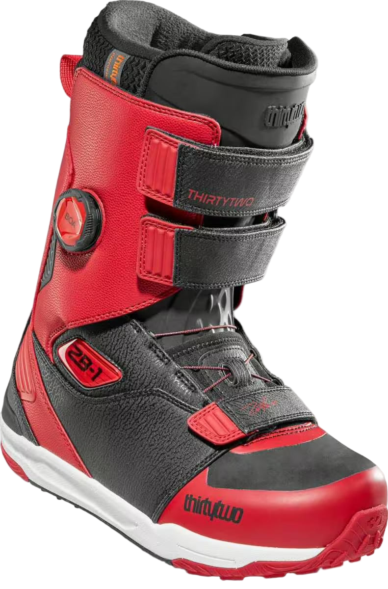 Chaussures de snowboard ThirtyTwo 'ZB-1 BOA' - Noir/Rouge
