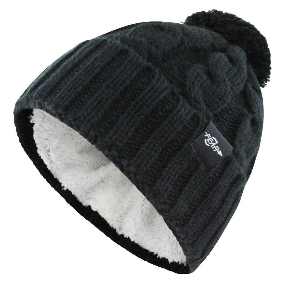 Women’s Plush-Lined Knit Beanie
