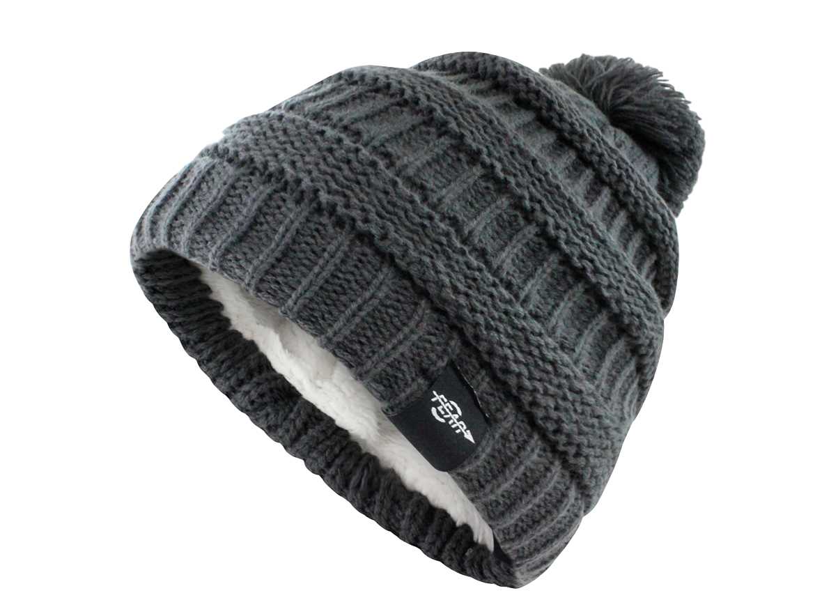 Women’s Plush-Lined Cable Knit Beanie
