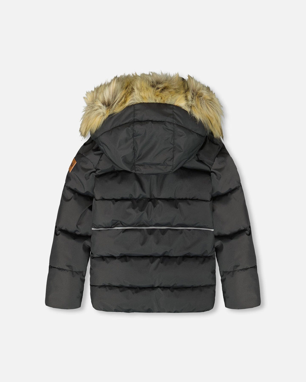 Kids’ Puffy Winter Jacket Black