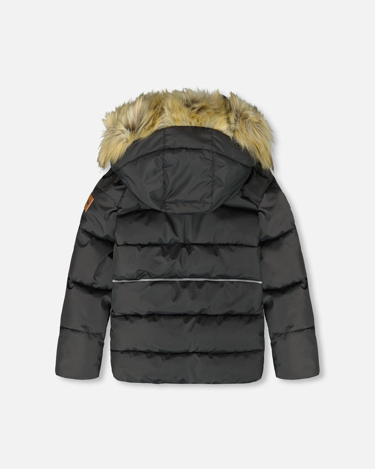 Kids’ Puffy Winter Jacket Black