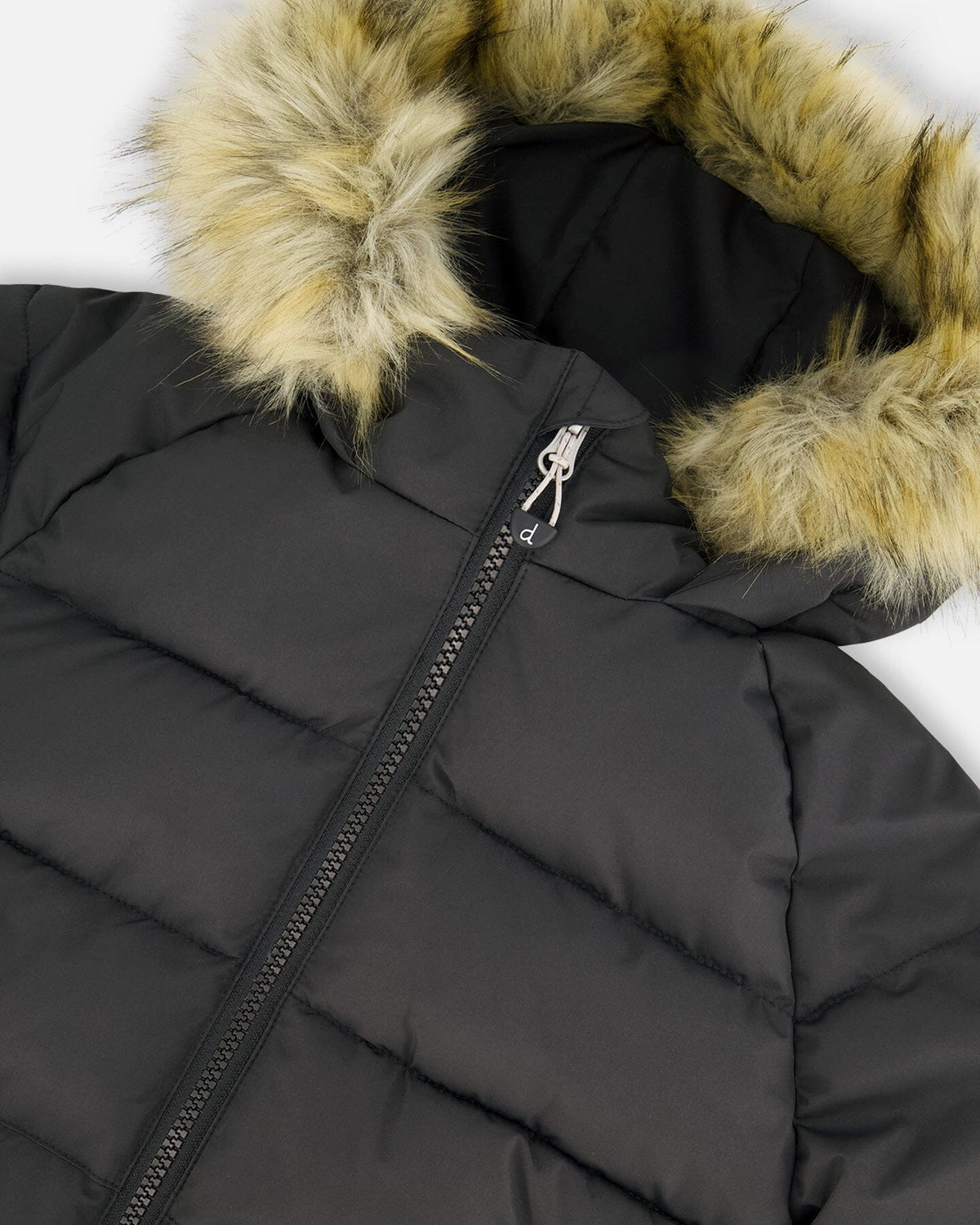 Kids’ Puffy Winter Jacket Black