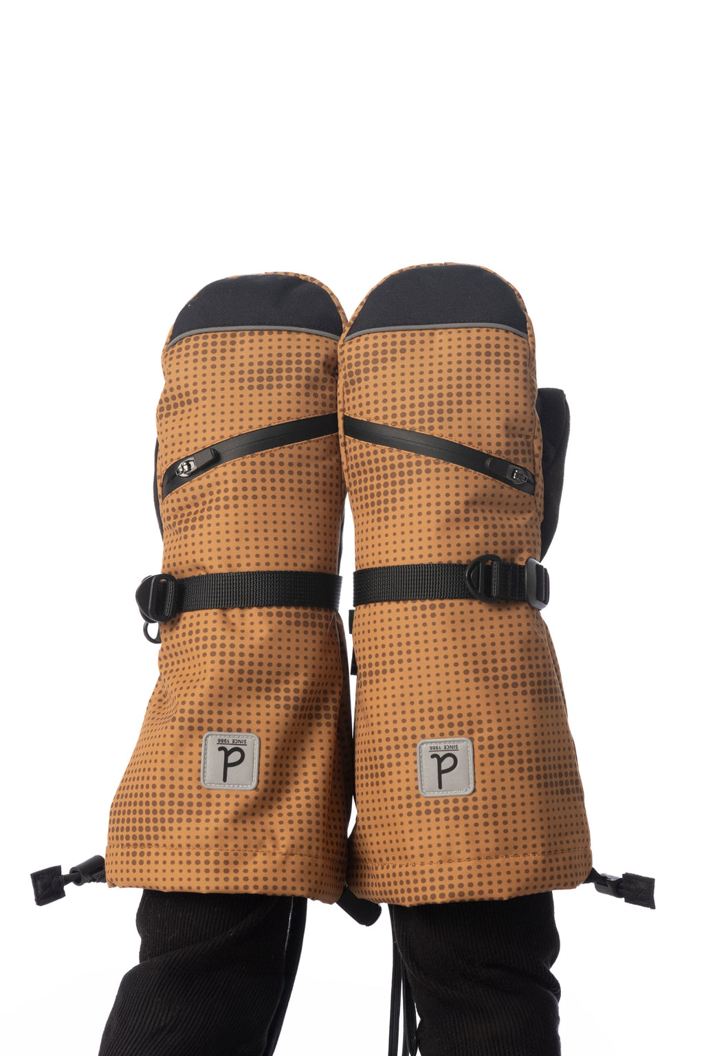 Winter Mittens Teknik Brown