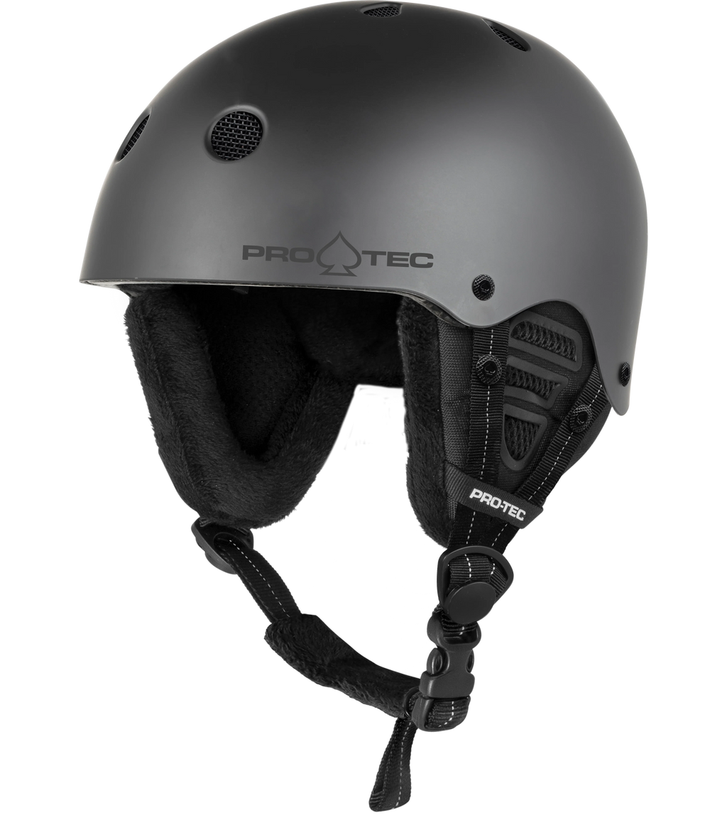 Pro-Tec 'Low Pro' Snow Helmet - Matte Grey