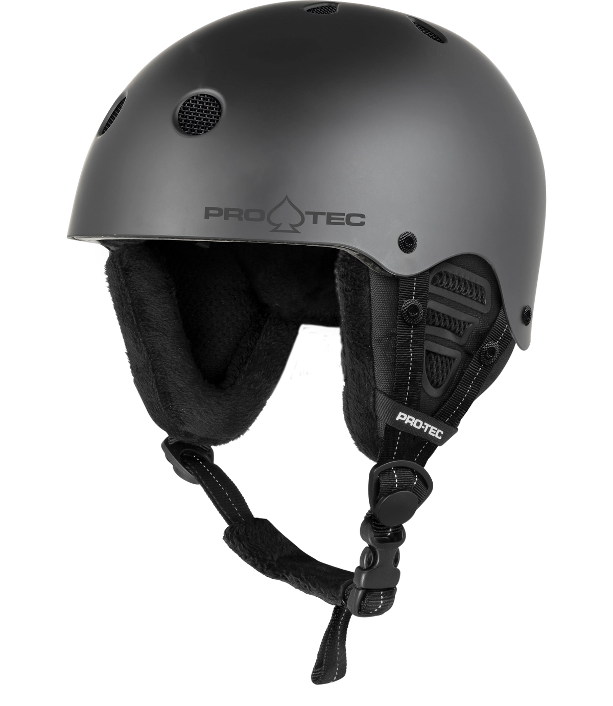 Pro-Tec 'Low Pro' Snow Helmet - Matte Grey