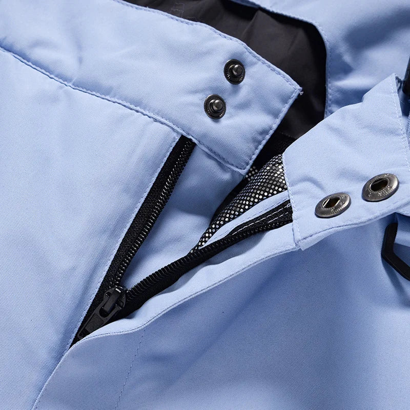 Loose-Fit Polyester Ski & Snowboard Pants