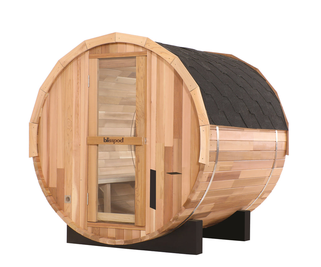 Blisspod Prague Cedar Barrel Sauna – 4–6 People