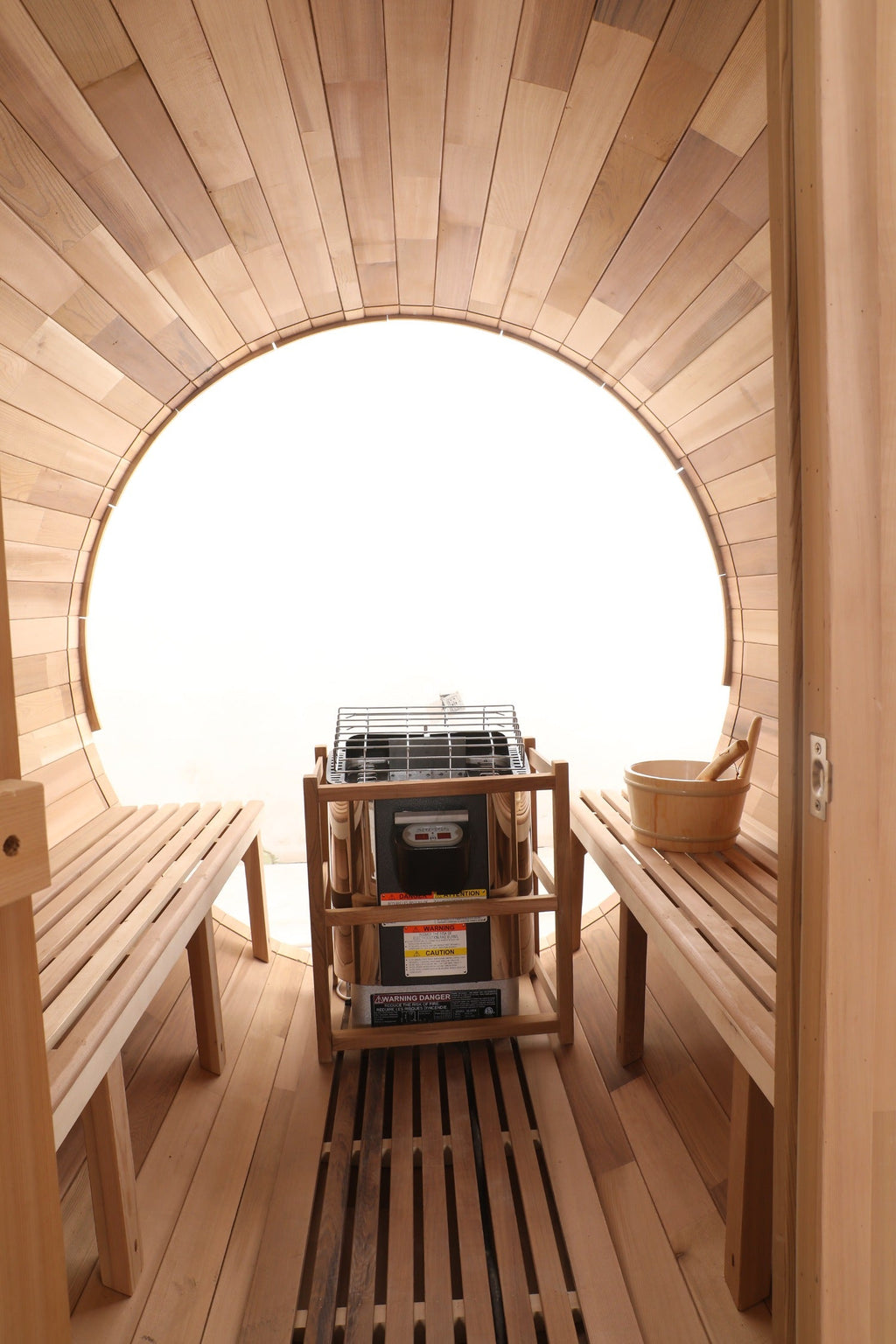 Blisspod Prague Cedar Barrel Sauna – 4–6 People