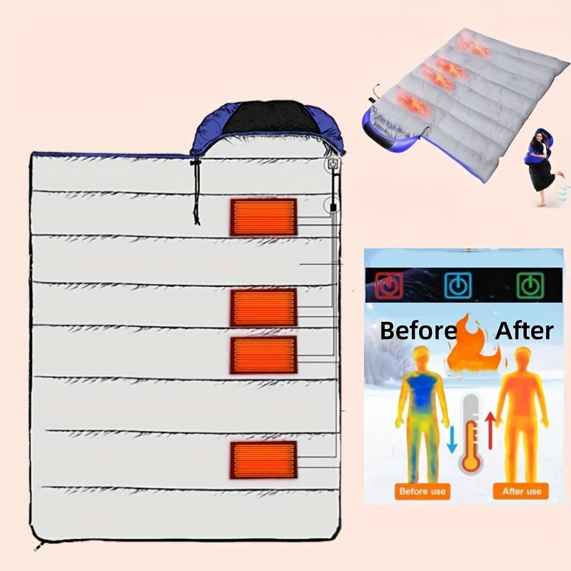 Sleeping Bag Portable Camping Blanket