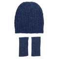 Plush Navy Alpaca Beanie Hat