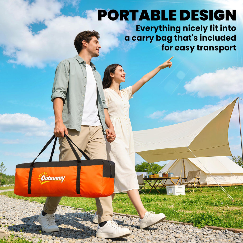 5 Person Family Tent, Outdoor Camping Tent with Lighting Hook, Carrying Bag for Camping, Hiking and Travelling, Green